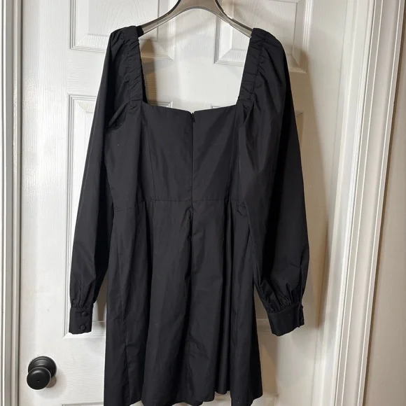 ASOS Black Long Sleeve Dress - Picture 7 of 8